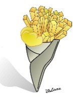 Tasca da Elvira: Frites légères et croustillantes